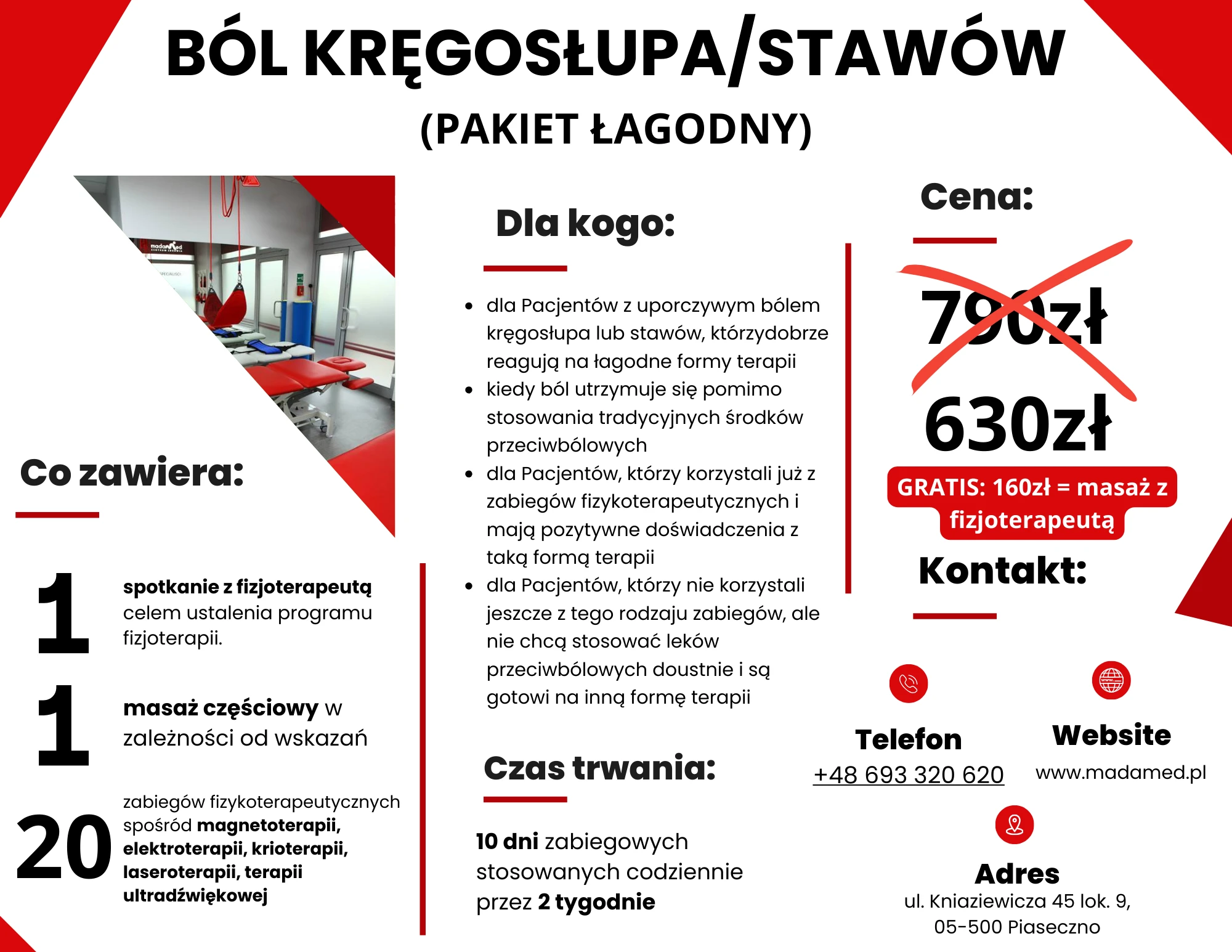 Kobieta trzymająca się za plecy