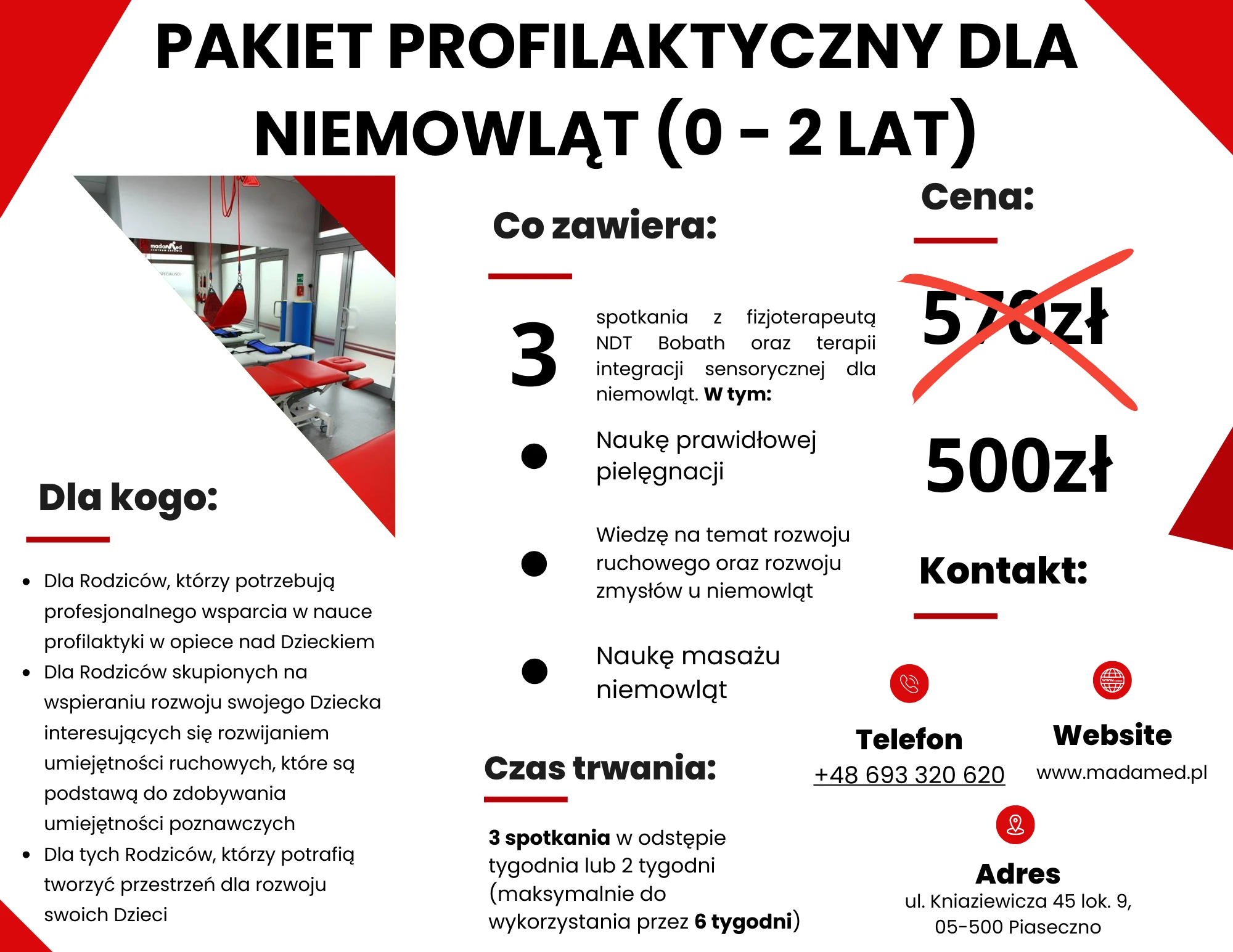 Leżące niemowlę